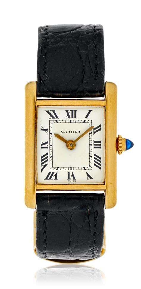 vintage cartier tank watch women's